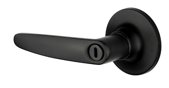 Sylvan Dalton Tubular Privacy ,Dummy Trim ,Entrance & Passage Lever Handle Set Black finish