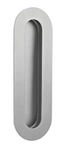 JNF Oval Concealed Flush Handle ( Pull ) 180mm x 60mm Stainless Steel ...