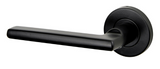 Sylvan Lagos Privacy ,Dummy Trim & Passage Lever Handle Set Black Fnish