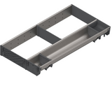 Blum ORGA-LINE Combination Insert M height 98.5mm, length 450mm-550mm ( 3 sizes ), width's 289mm (Trays + wide void) For NL