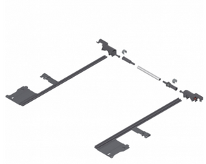 BLUM MOVENTO BLUMOTION ( soft close) Side Stabilisation Set for Nominal Length up to 400mm ,600mm,700mm