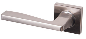 Sylvan Como Passage Lever Handle set - Latch Included Satin Nickel