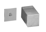 JNF Privacy Turn ( Bathroom ) Lock EVEN LESS Without Colour Indication ( 35mm - 44mm ) And ( 35mm ) - Finish Stainless Steel