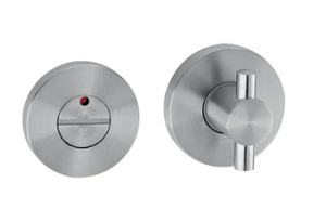 JNF IN.04.236/06 Bathroom Lock ( Privacy Turn ) Without Colour Indication Set - Finish Stainless Steel