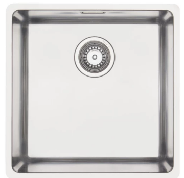 MERCER DC104 SINGLE BOWL SQUARE TOP/UNDER MOUNT