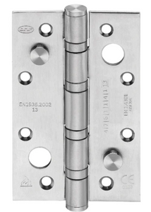 JNF IN.05.020.S.CF Security Butt Hinge With 4 Ball Bearings Finish : Stainless Steel