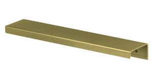 Sylvan Drawer Pull 160mm Available In 4 Colours : Brushed Brass ,Brushed Aluminium ,Black ,White