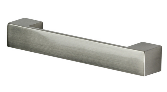 Sylvan Euro Stratford Cabinet Handle Satin Nickel Plate Finish