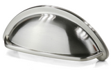 Sylvan Euro Warwick 3" Pull - Available In 5 Colours : Antique Black, Brushed Brass ,Chrome Plate ,Pewter, Satin Nickel Finish