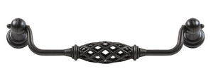 Sylvan Euro Holbeck 128mm & 160mm Cabinet Handle - Antique Black & Pewter Finish