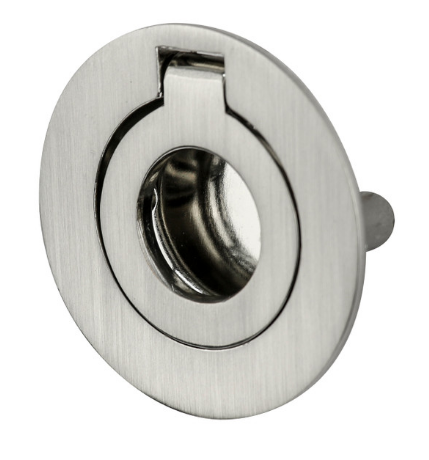 Sylvan Euro Recessed Pull 32mm B/C  Satin Nickel Plate Finish