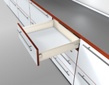 Blum METABOX SINGLE EXTENSION DRAW SET Length 450 mm ,Heights 55,86, 120 and 150mm (available in 4 heights )