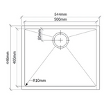 San Sink Stainless Steel AN5040-Valencia Delta Range 1.0mm