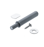 BLUM SHORT TIP-ON FOR UNSPRUNG DOORS STANDARD VERSION (ALSO AVAILABLE IN  LONG VERSION), (COLORS SILK WHITE,PLATINUM GREY,TERRA BLACK.) 956.1004